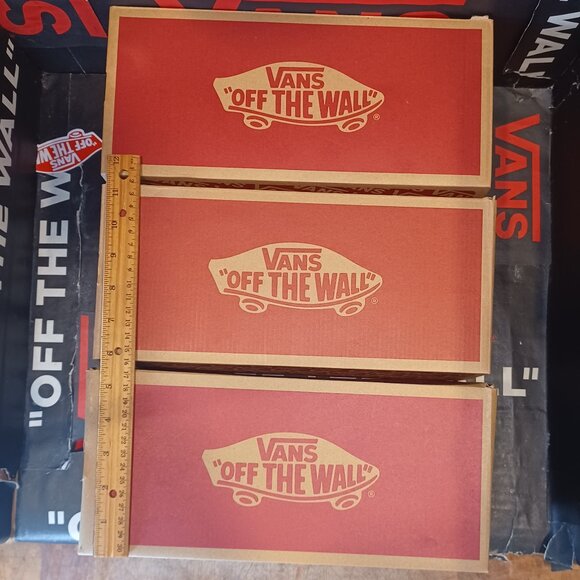(6) Vans Empty Shoe Boxes For Storage or Display Men's 6.5, 7, 8 - Picture 7 of 12